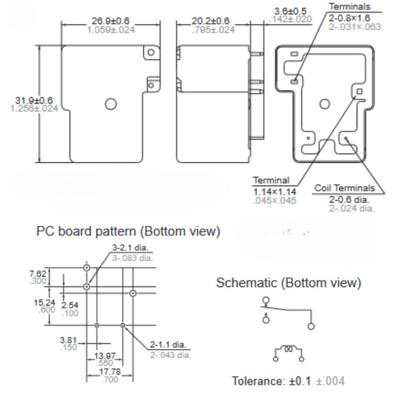 RELAY DC 12V 5982